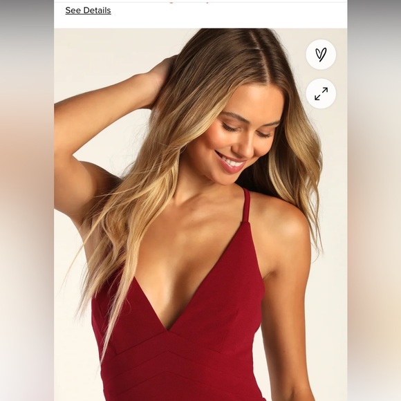 Wine colored maxi - Picture 3 of 4